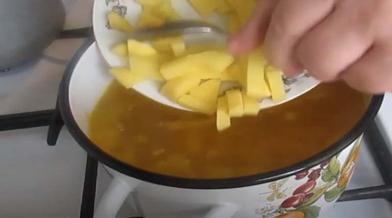 Картофель для супа
