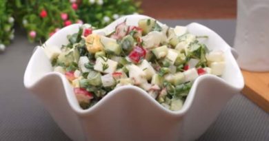 Салат с редиской — 6 простых и вкусных рецептов