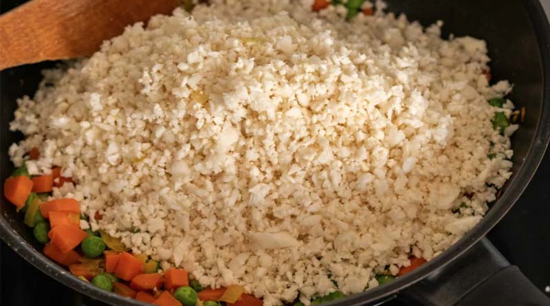 Приготовление риса из капусты с соевым соусом
